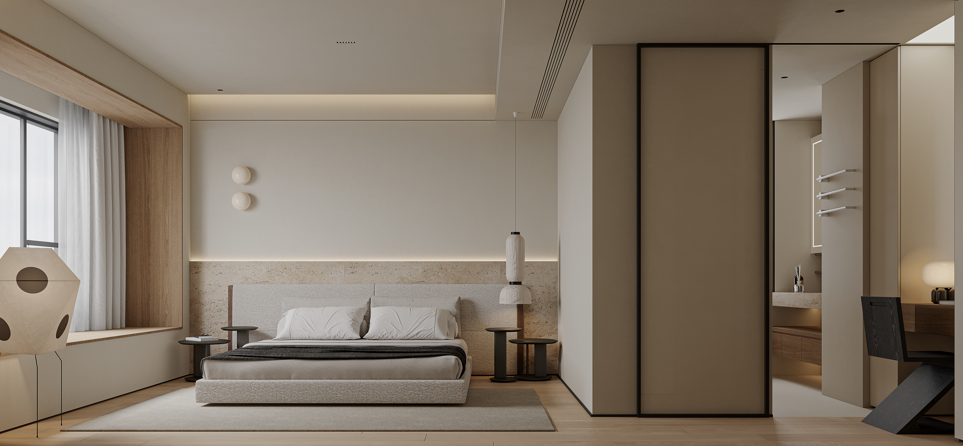 挑空别墅丨晫易视觉-10