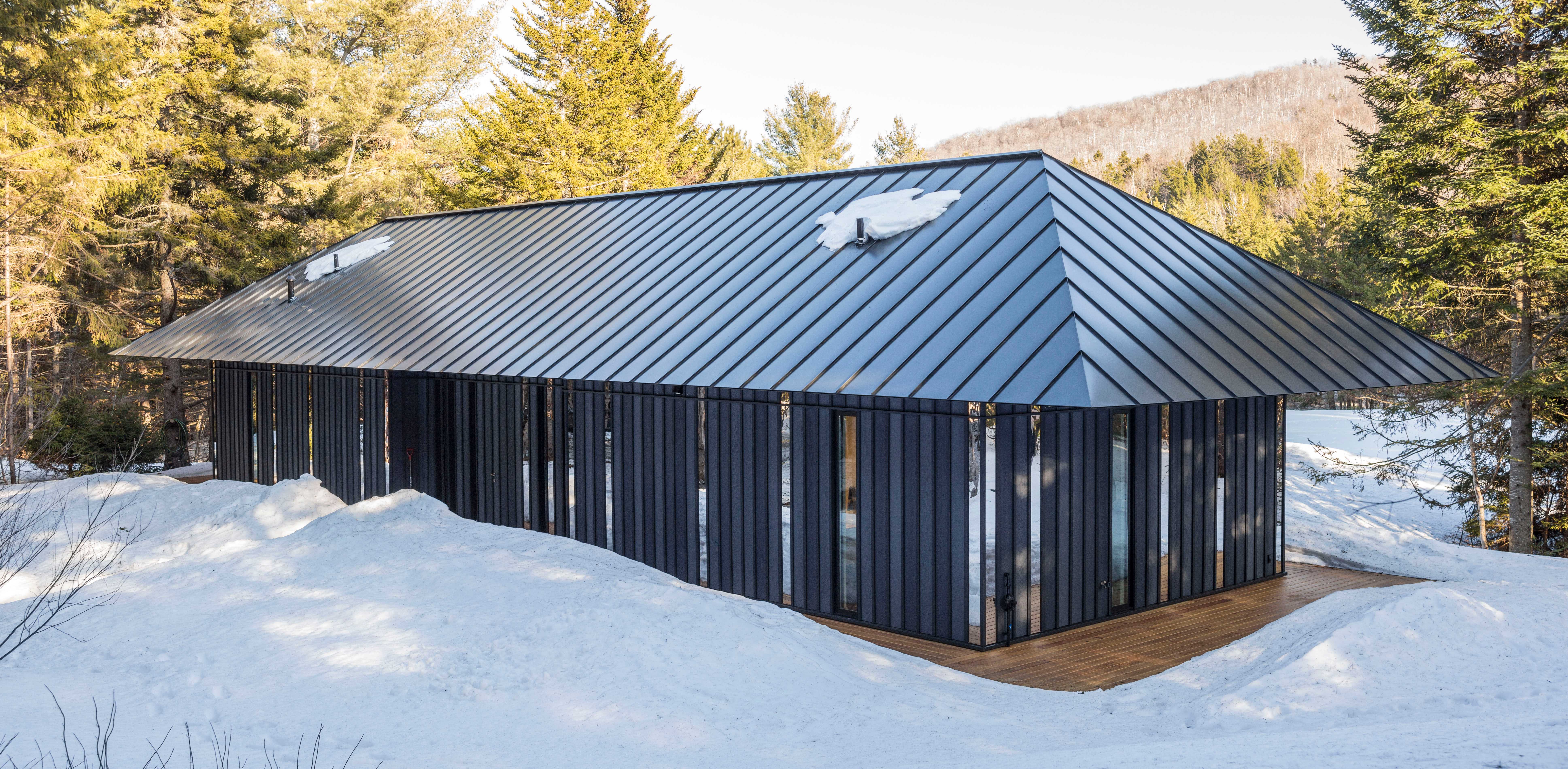 板条巴顿,融入自然的私密空间-35