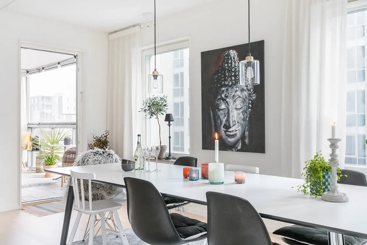 北欧家居 | 冬日封闭式露台设计-4