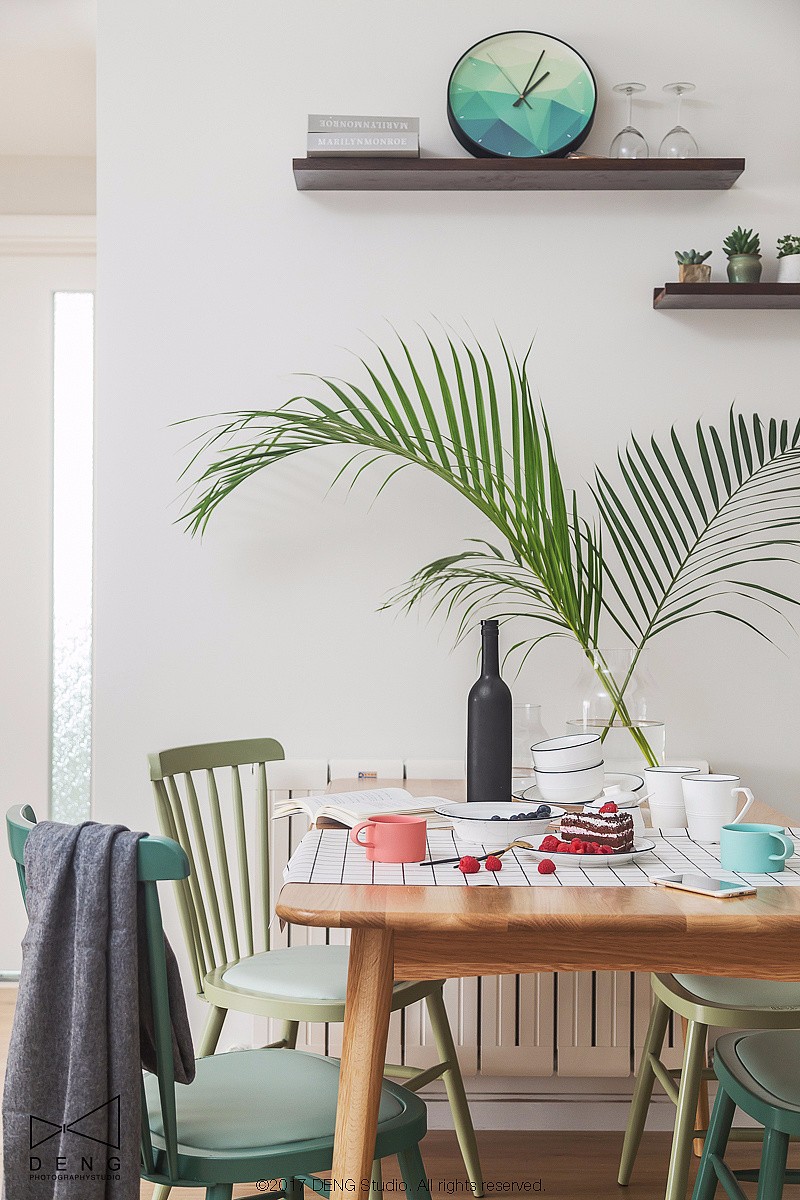 清新北欧风，河畔新世界——成都河畔新世界住宅  喜屋设计-11