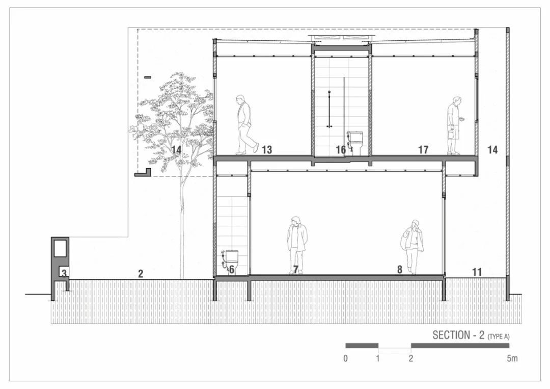 印尼泗水 518 平米地块的 5 个“R 微型住宅”设计-65