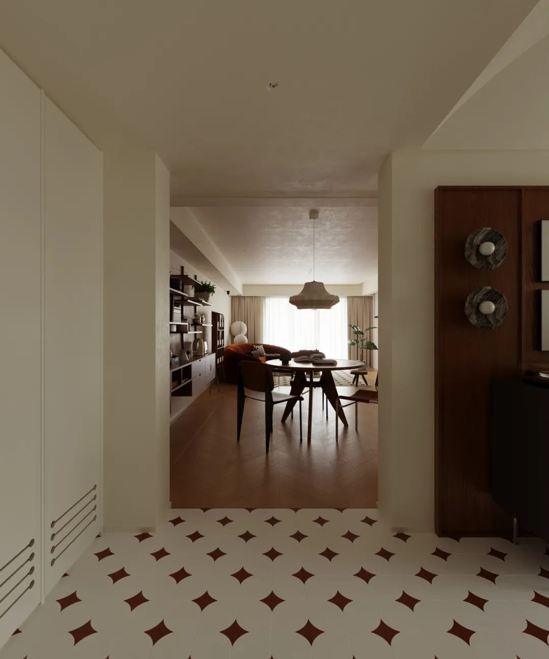 复古风家居设计丨中国广州丨1218 设计事务所-9