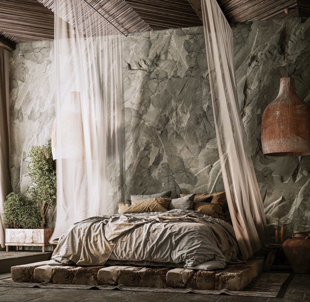 自然风空间设计 打造舒适自然生活空间-12