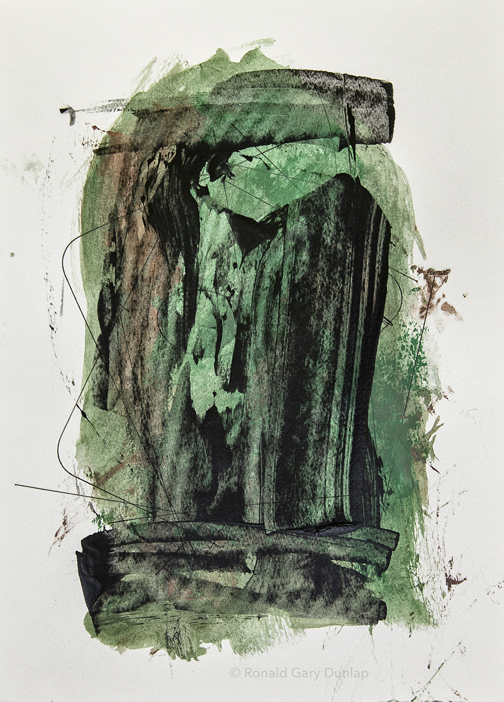 Acrylic Sketches on Watercolor Paper-4