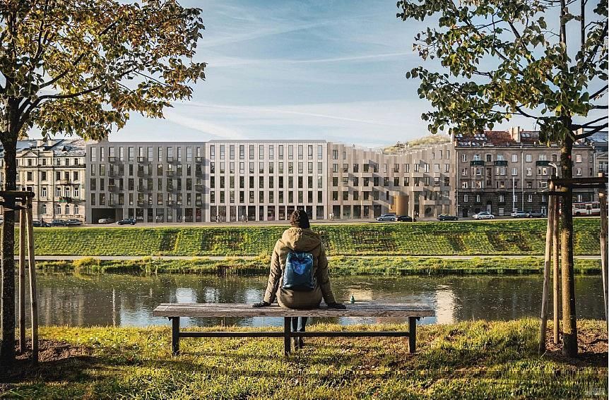 54套公寓住宅项目（Žygimantų 12公司开发）丨肯尼亚涅里丨建筑创作组,建筑师R.Bimba-2