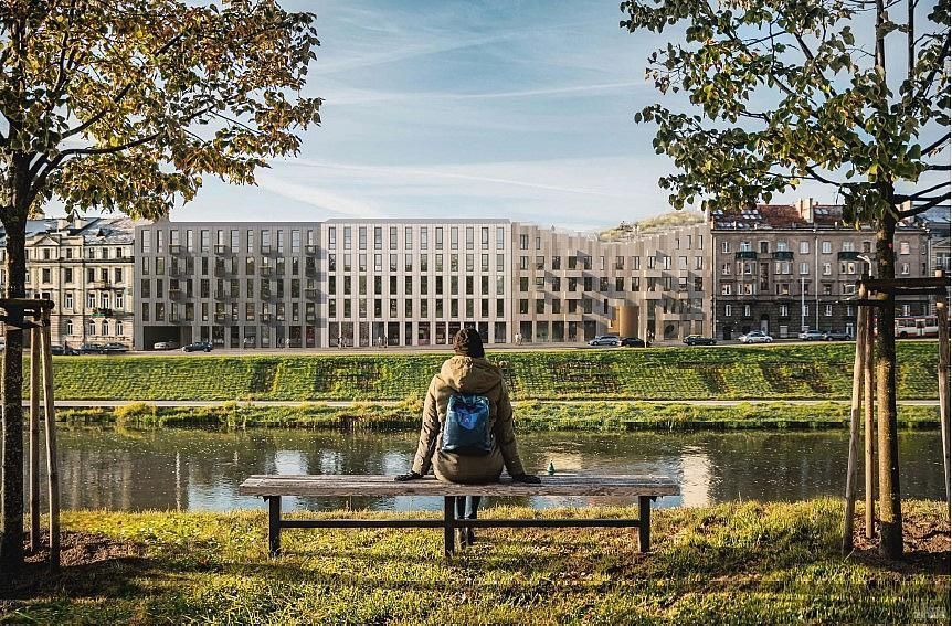 54套公寓住宅项目(Žygimantų 12公司开发)丨肯尼亚涅里丨建筑创作组,建筑师R.Bimba-2