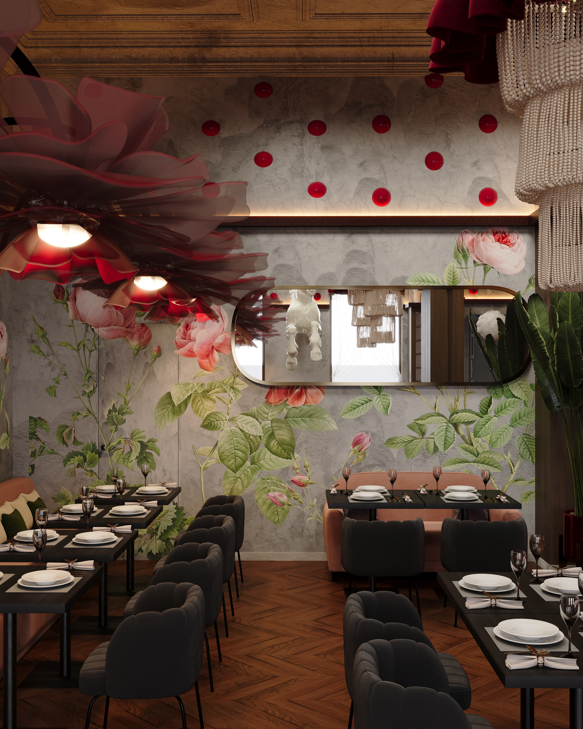 圣彼得堡餐厅设计丨俄罗斯圣彼得堡丨Wooddi design工作室-14