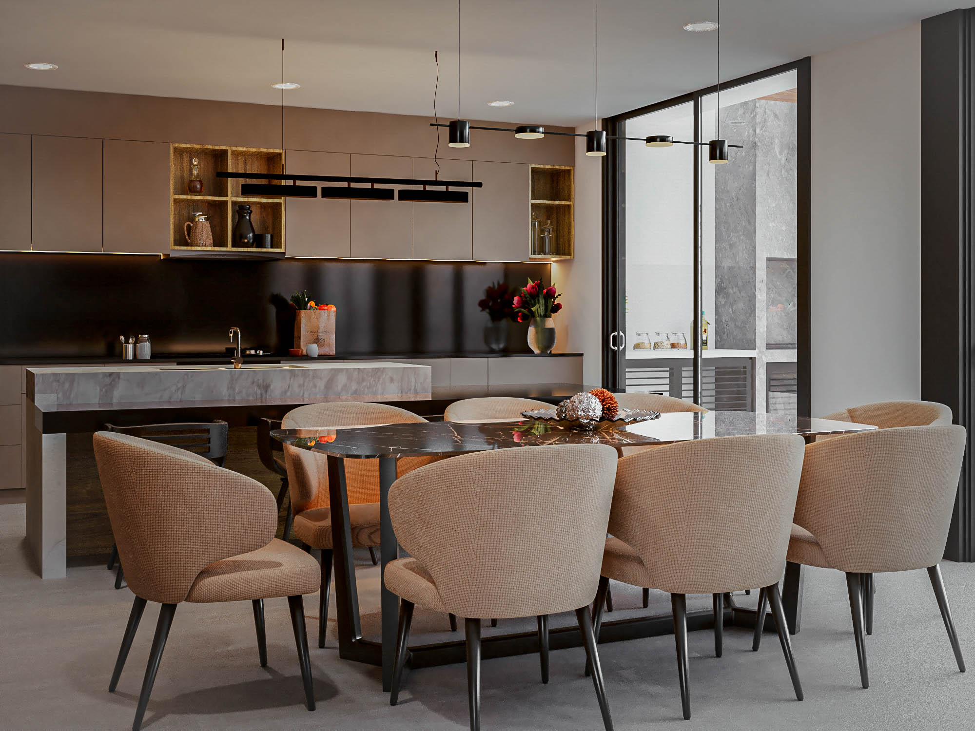 VIVIENDA G B独栋住宅建筑与室内设计项目-10