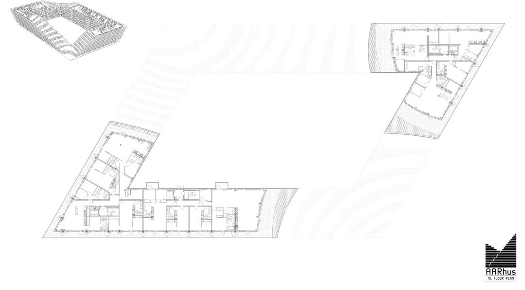 BIG 新作 | AARhus 住宅综合体 | 融入城市与自然的双重景观-59