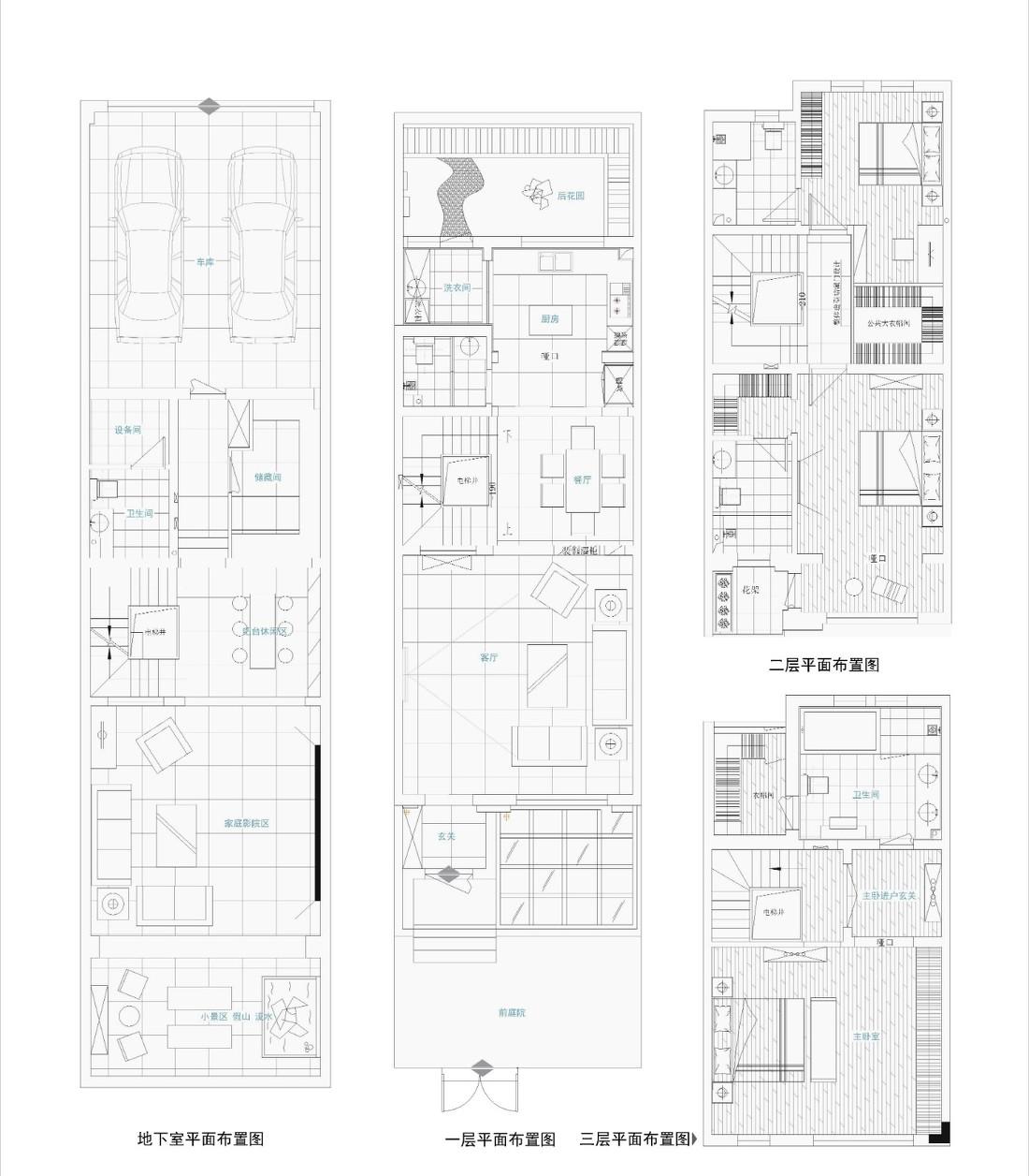 曹永成丨万科如园现代优雅新古典轻奢别墅设计实景-29