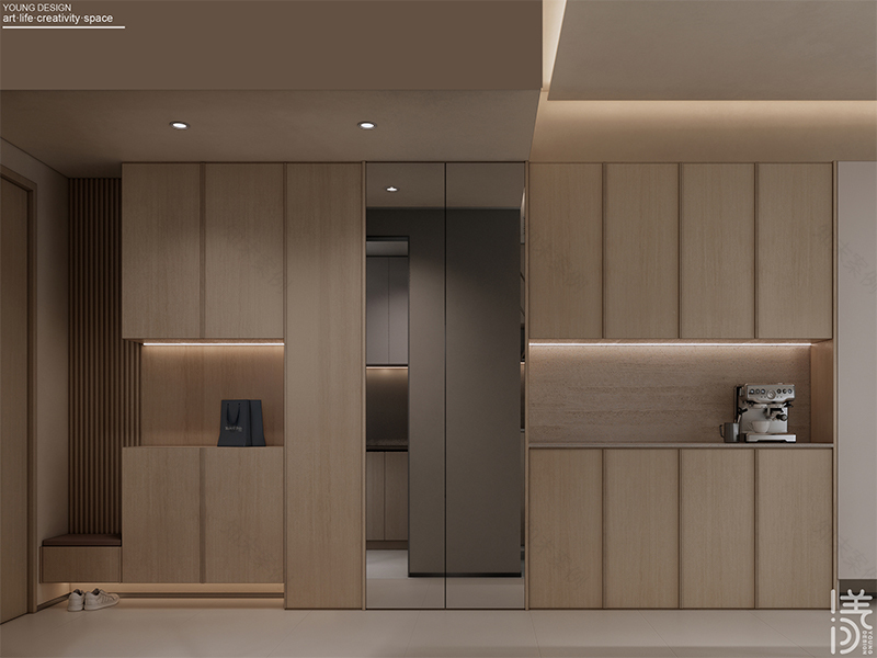 现代原木风 · 深铁懿府室内设计丨深圳漾空间设计有限公司-14