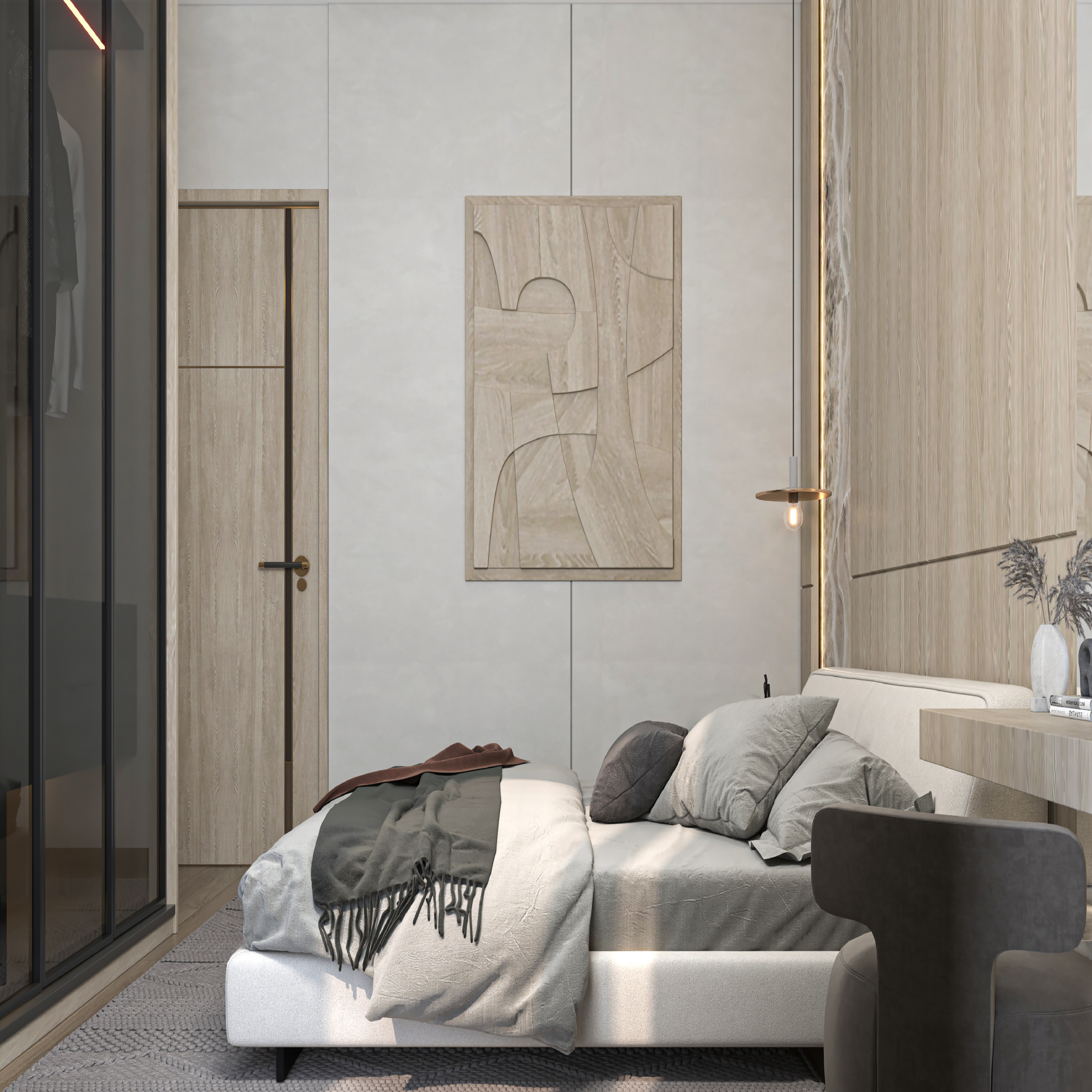 Minimalist Apartment Design - ASEBE Hotel-10