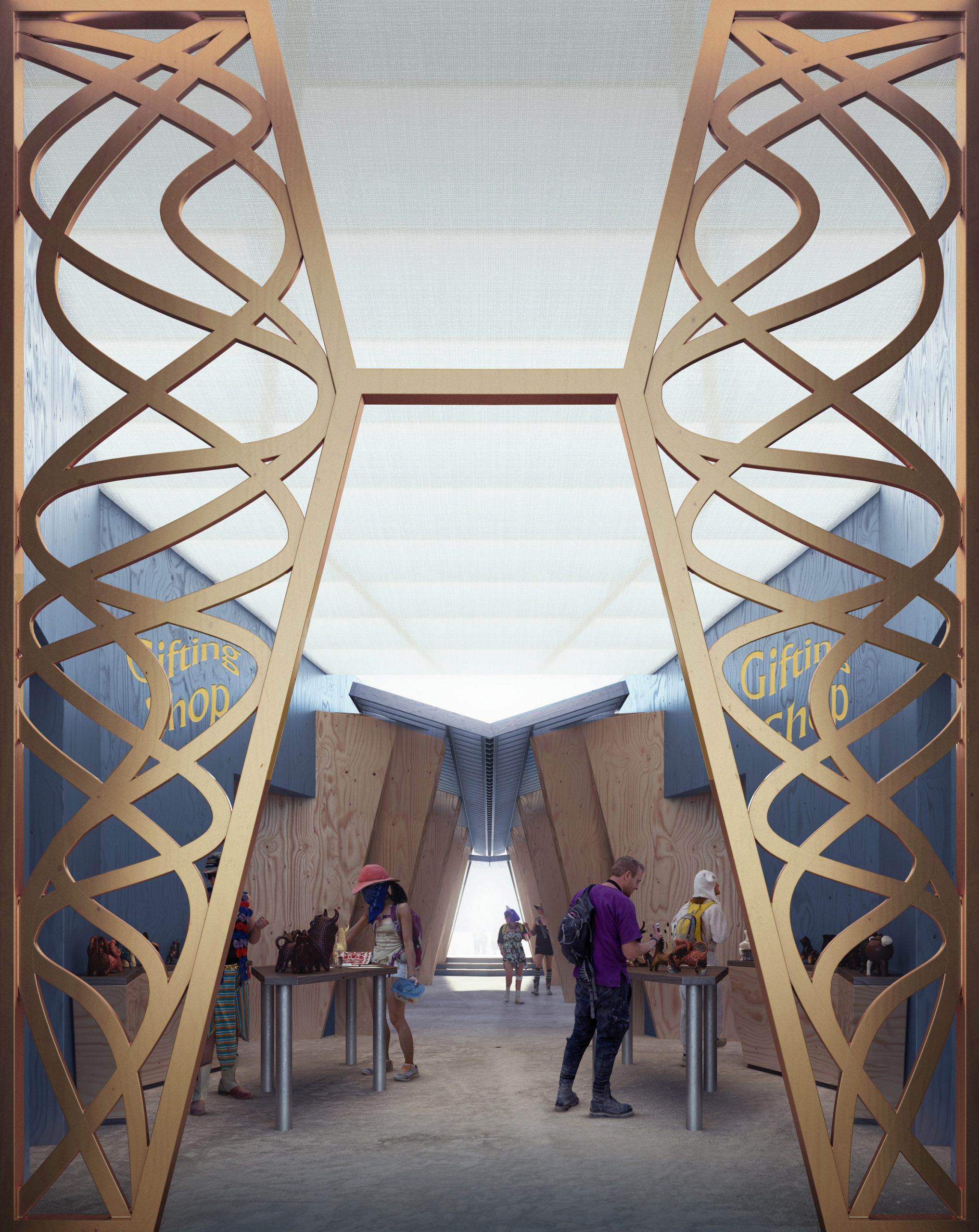 虚拟 Burning Man 体验,感受“无观众博物馆”的创意魅力-18