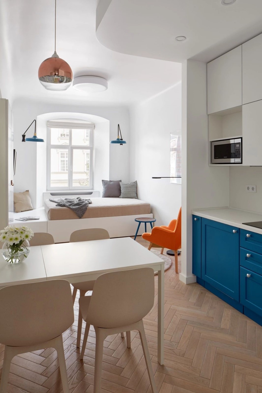 乌克兰 27㎡简约小宅，功能齐全且精致舒适-14