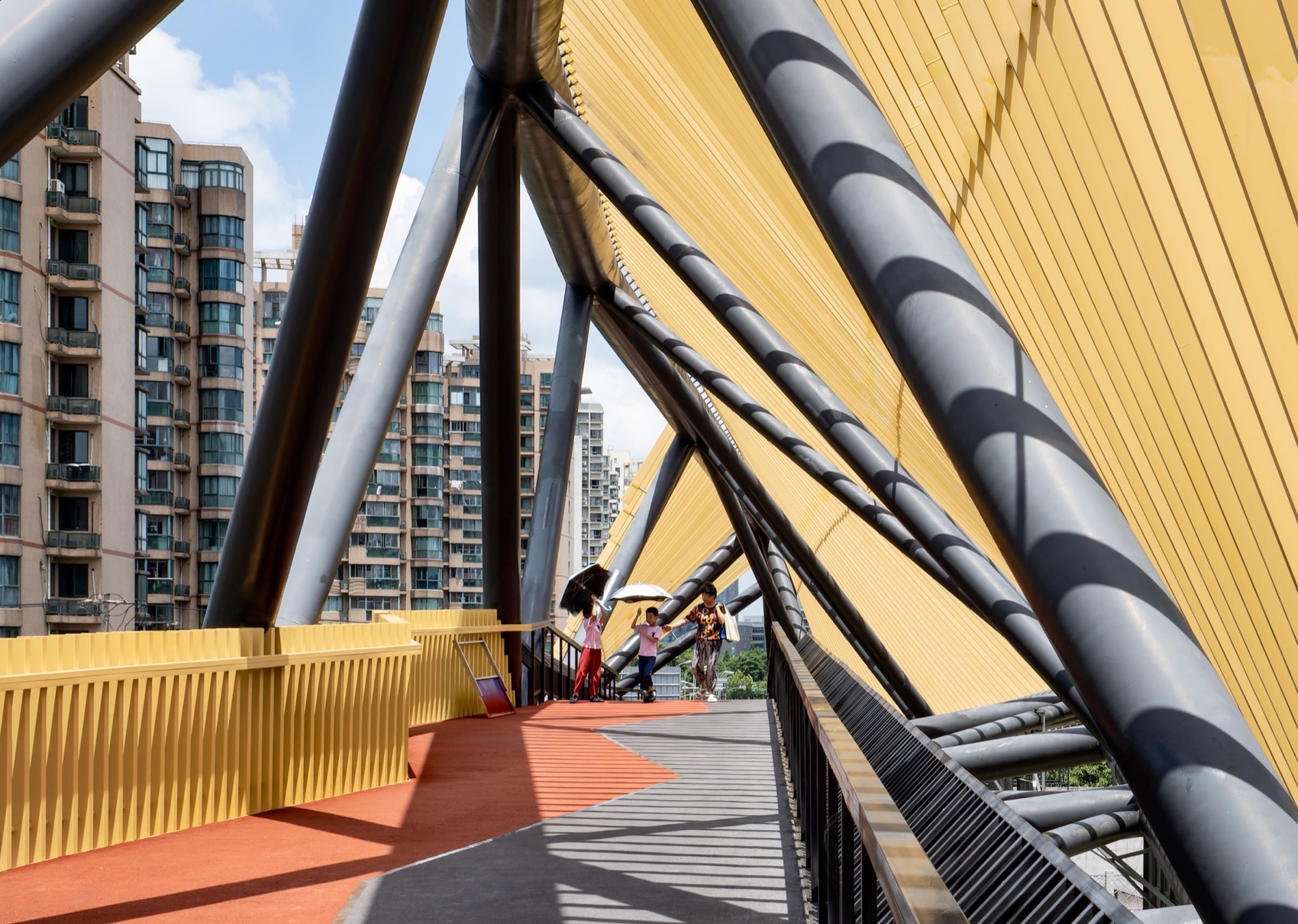 百穗桥·青浦南箐园北侧人行桥丨中国上海丨致正建筑工作室+博风建筑-41