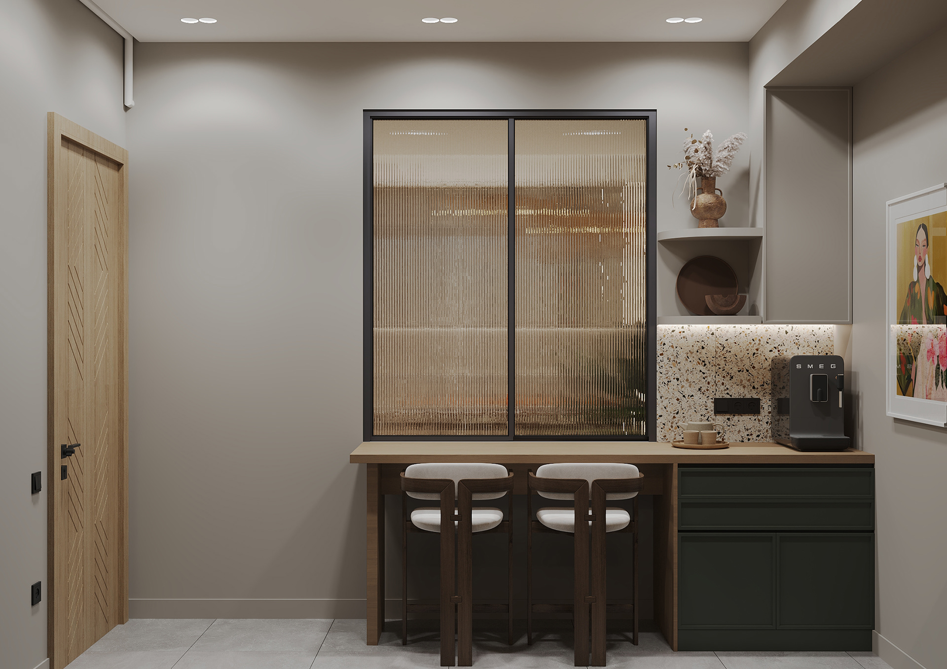 斯堪的纳维亚风格与西班牙风格结合室内设计丨亚美尼亚丨Nelly Manukian,toon.project-22