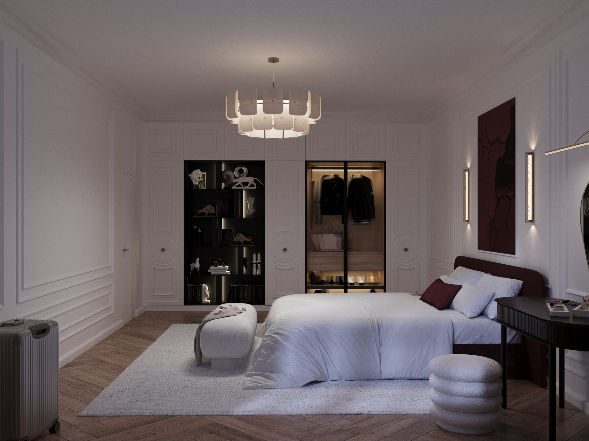 quiet modern classic open-space apartment | nightlight-5