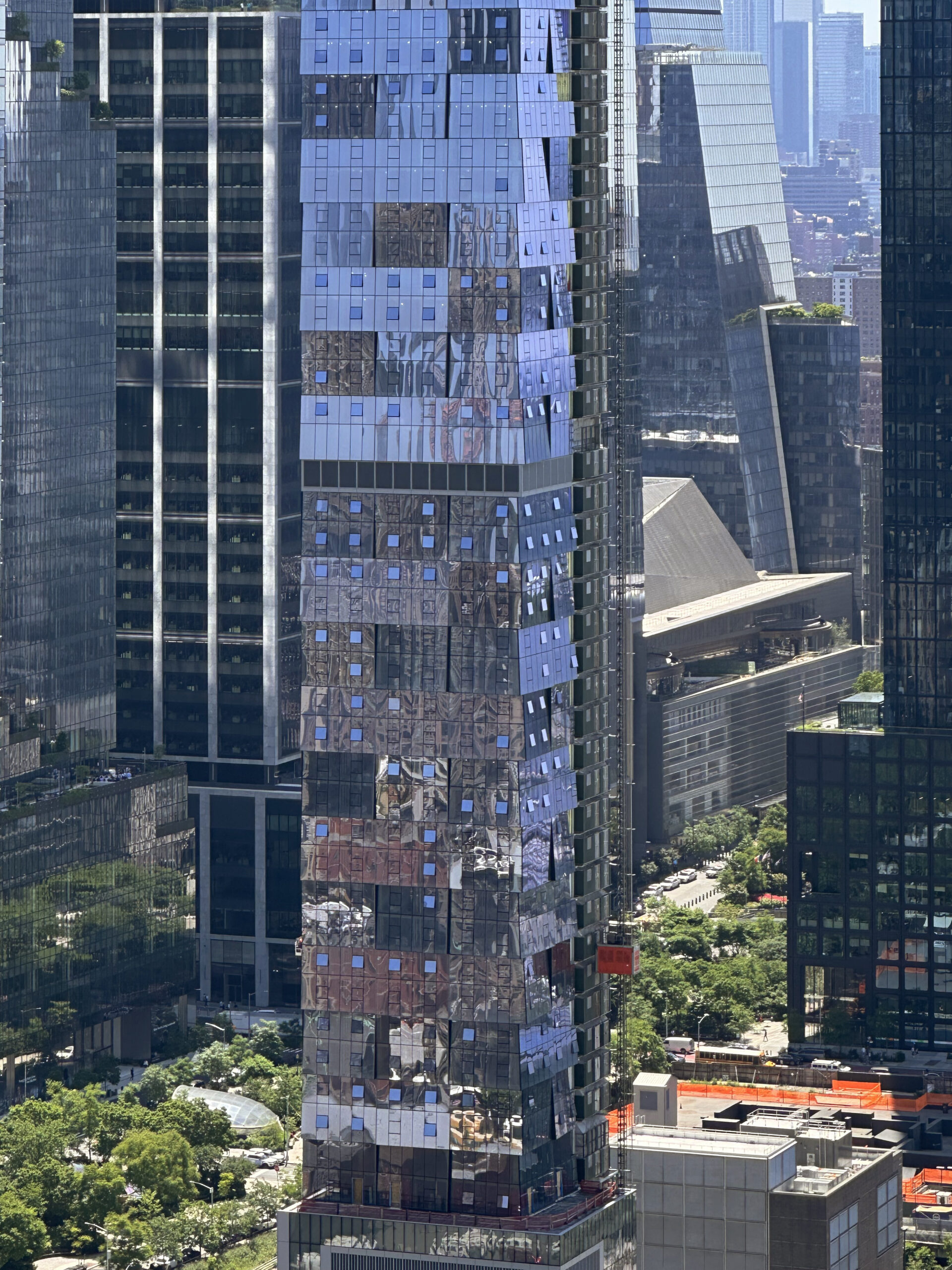 Exterior Work Continues On Hotel Meta At 450 11th Avenue in Hudson Yards, Manhattan - New York YIMBY-16