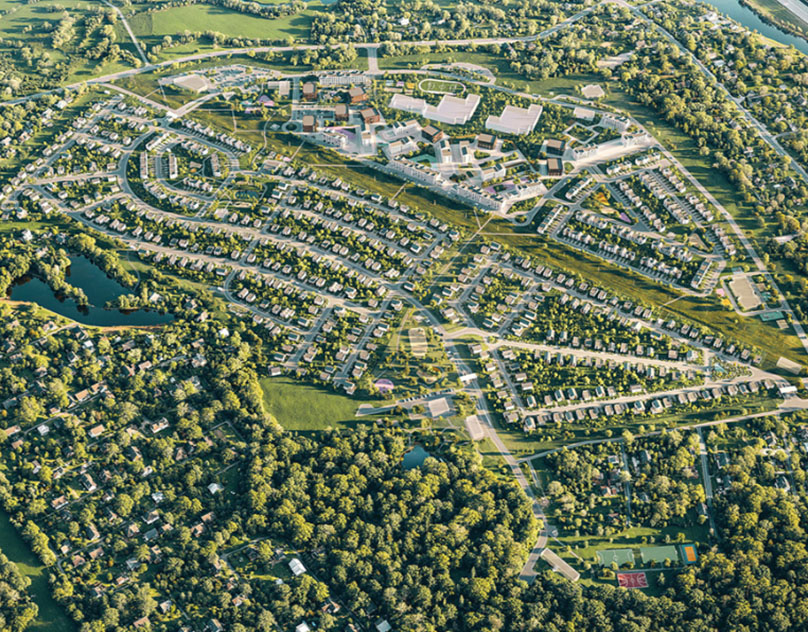 Corporate Housing Design-3D Rendering住宅建筑-0