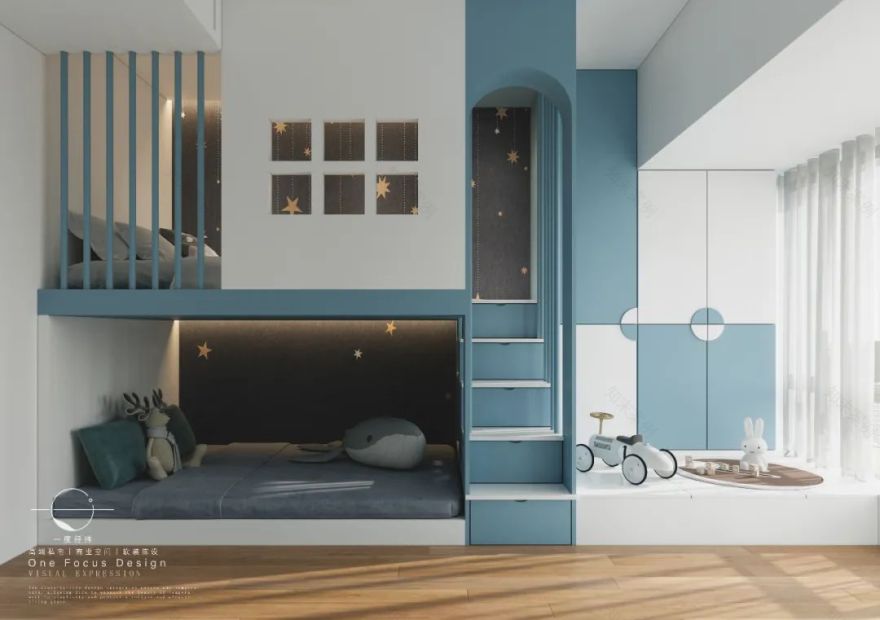 深圳中旅国际 123㎡法式原木风,浪漫轻盈生活-32