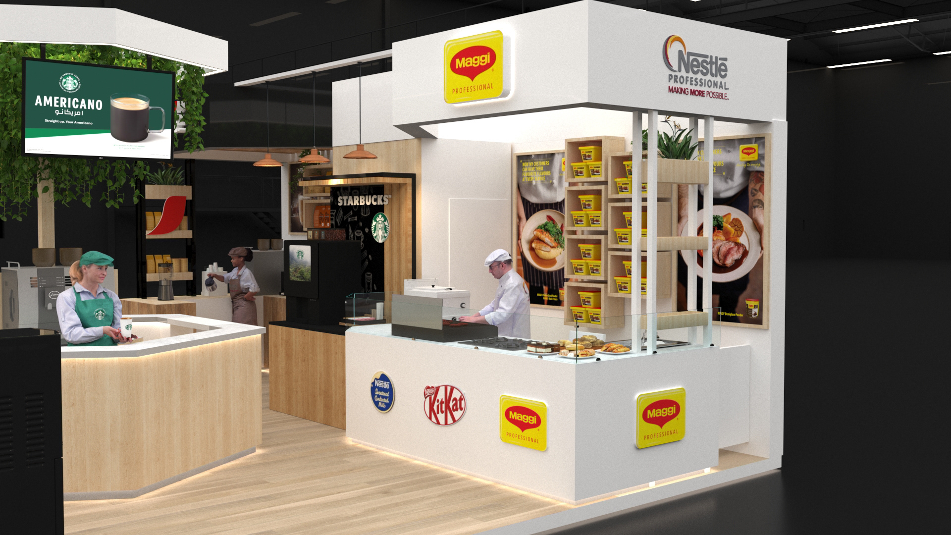 雀巢专业展位丨Purple Rhino Marketing Solutions-28