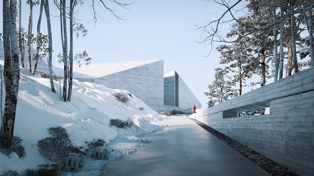 中建西南院在建方案：甲扎尔甲山洞窟壁画博物馆丨中国阿坝藏族羌族自治州丨中国建筑西南设计研究院有限公司 郑勇工作室+设计七院公司-26