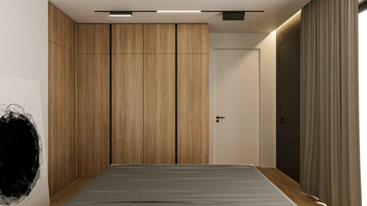 木质+简洁白 干净舒适 温暖住宅-10