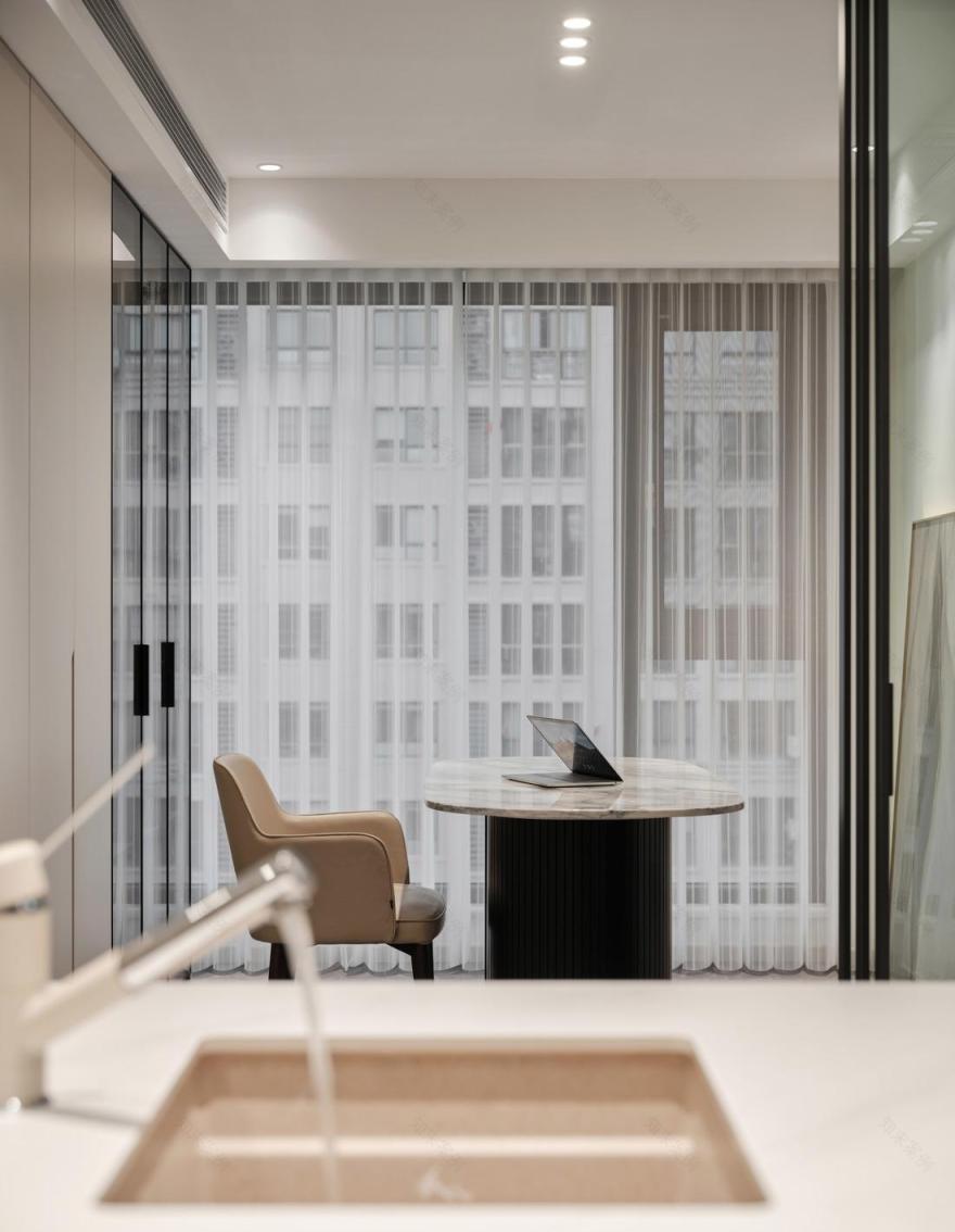 150㎡极简大平层设计-21