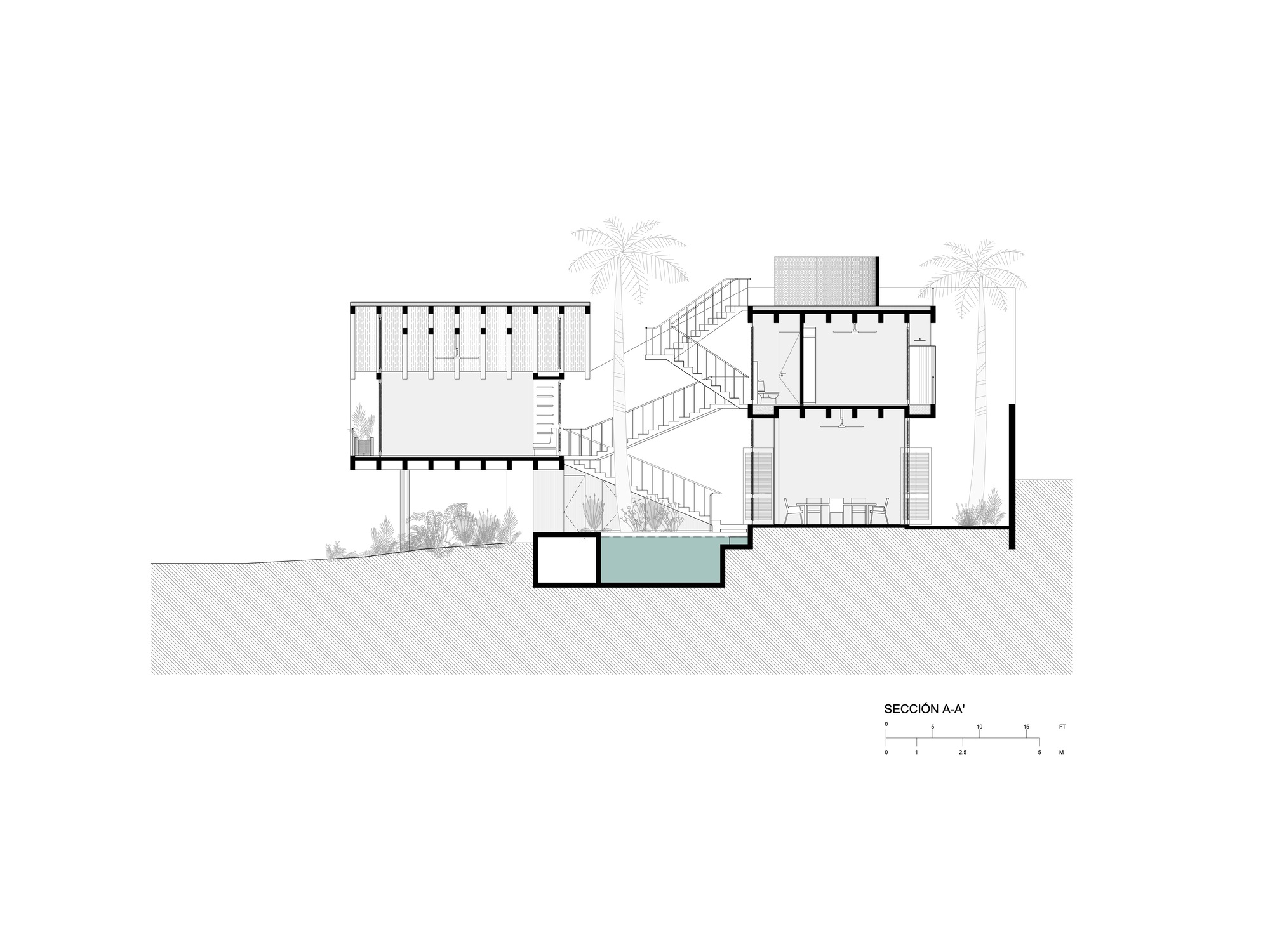 帕尔梅拉斯住宅丨墨西哥丨PRODUCTORA-20