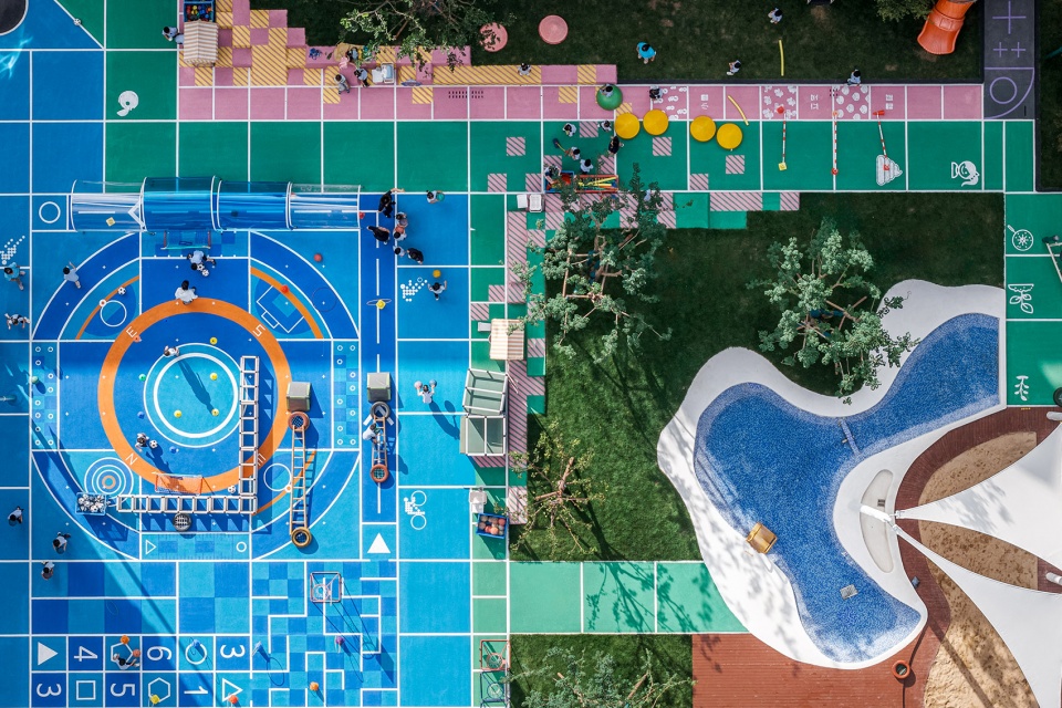 飞行棋幼儿园(上海市徐汇区科技幼儿园文定园景观提升)丨中国上海丨VIA维亚景观-38