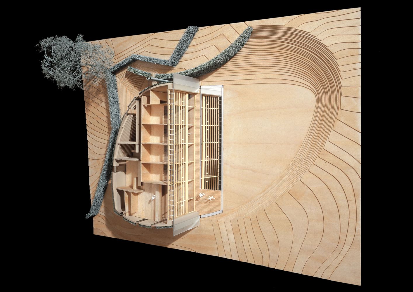 比利时布鲁塞尔郊外艺术家住宅，绿色环保设计-44