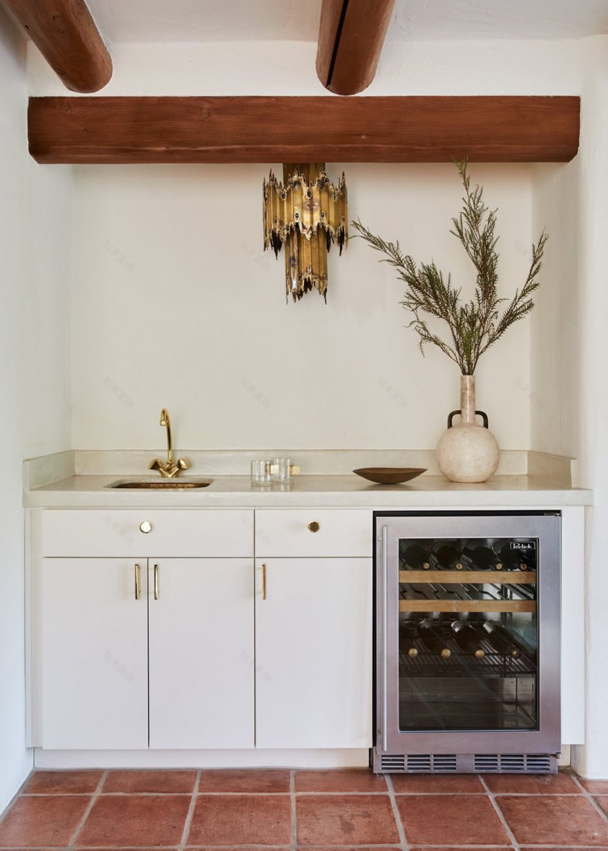Adobe House Mission Canyon 别墅翻新丨美国丨Corinne Mathern Studio-8