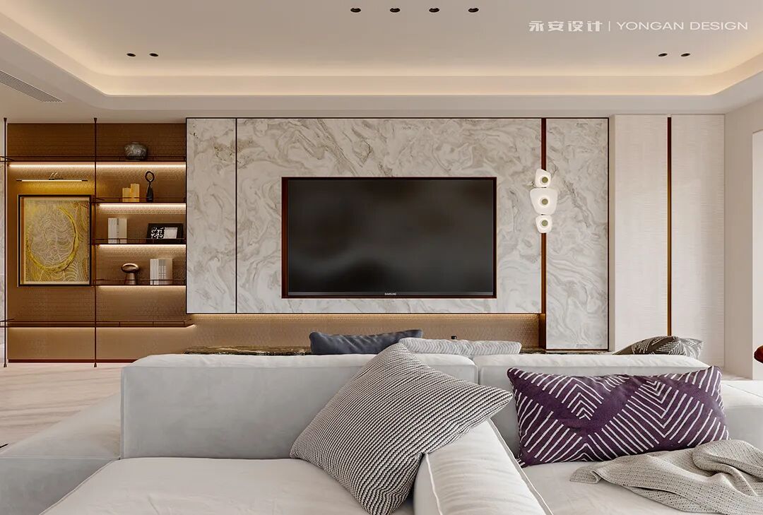 永安新作丨山语清晖316㎡【冰雪融动般的恢弘空间乐章】-39