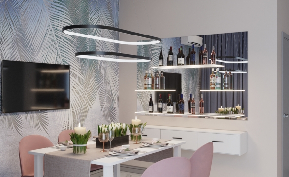 140平米现代风格住宅设计-25