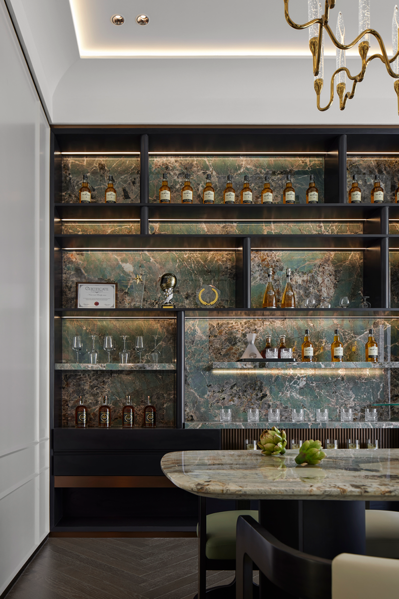 353㎡简奢豪宅丨岳蒙设计-25