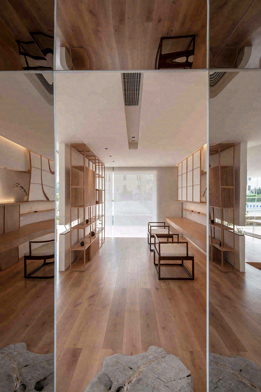 艺枫木作茶室丨中国-22