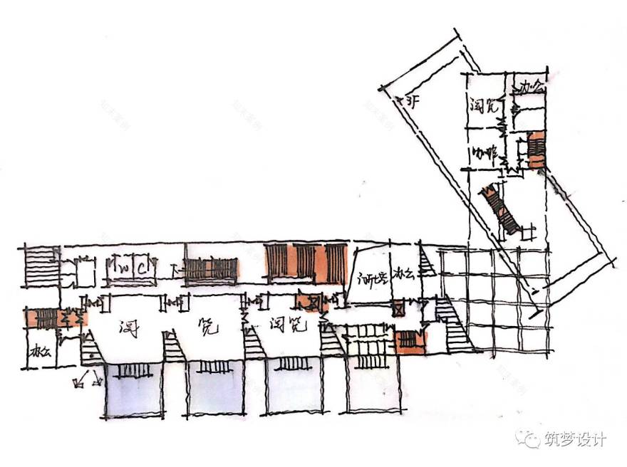 建筑抄绘|松山湖图书馆-48