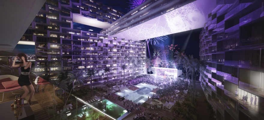 坎昆酒店区,乌舒亚将面向天国加勒比海建造-12