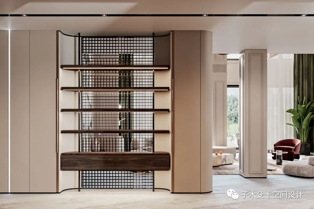 抚顺万科法式浪漫空间丨中国抚顺丨子木殳十空间设计-14