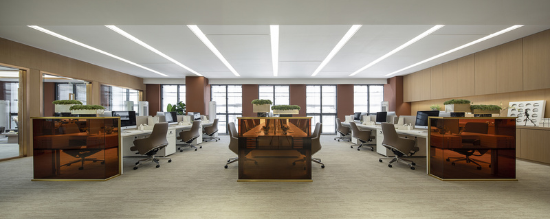 中新广州知识城现代科技办公空间设计-0