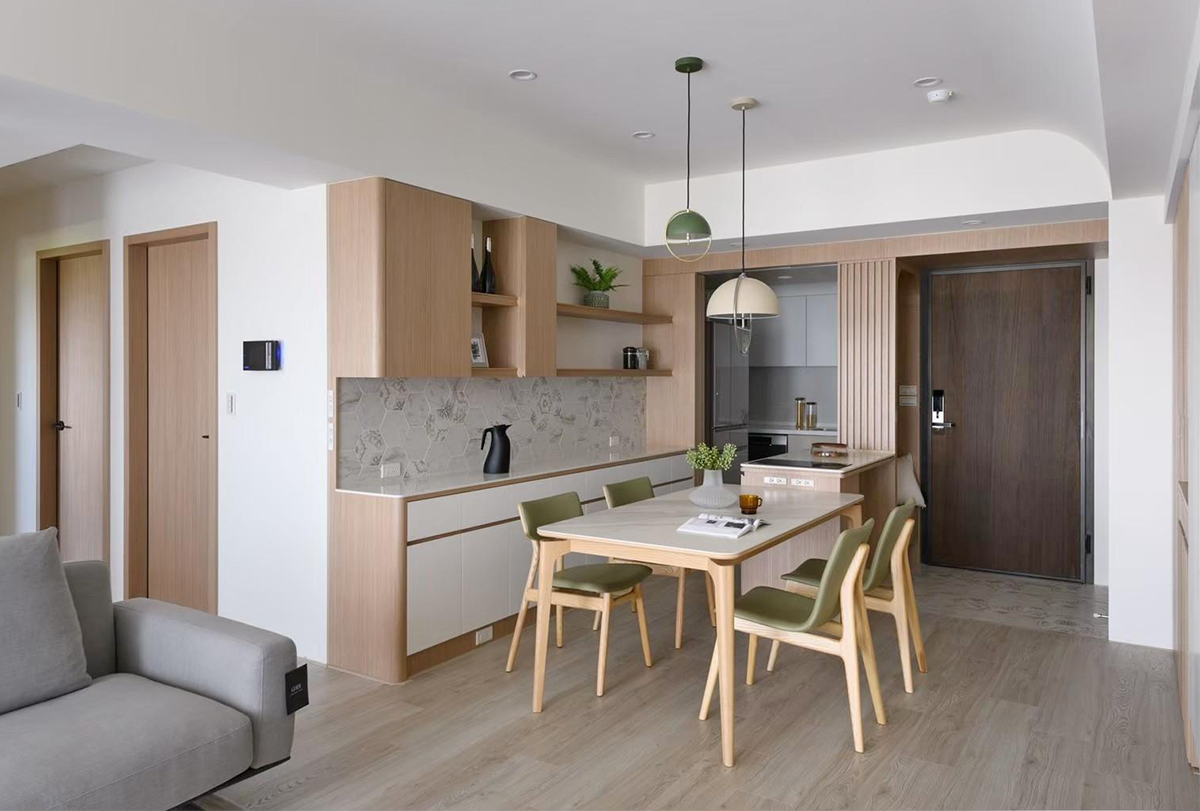 家装设计案例鉴赏——日系清新无印风简约小窝-13