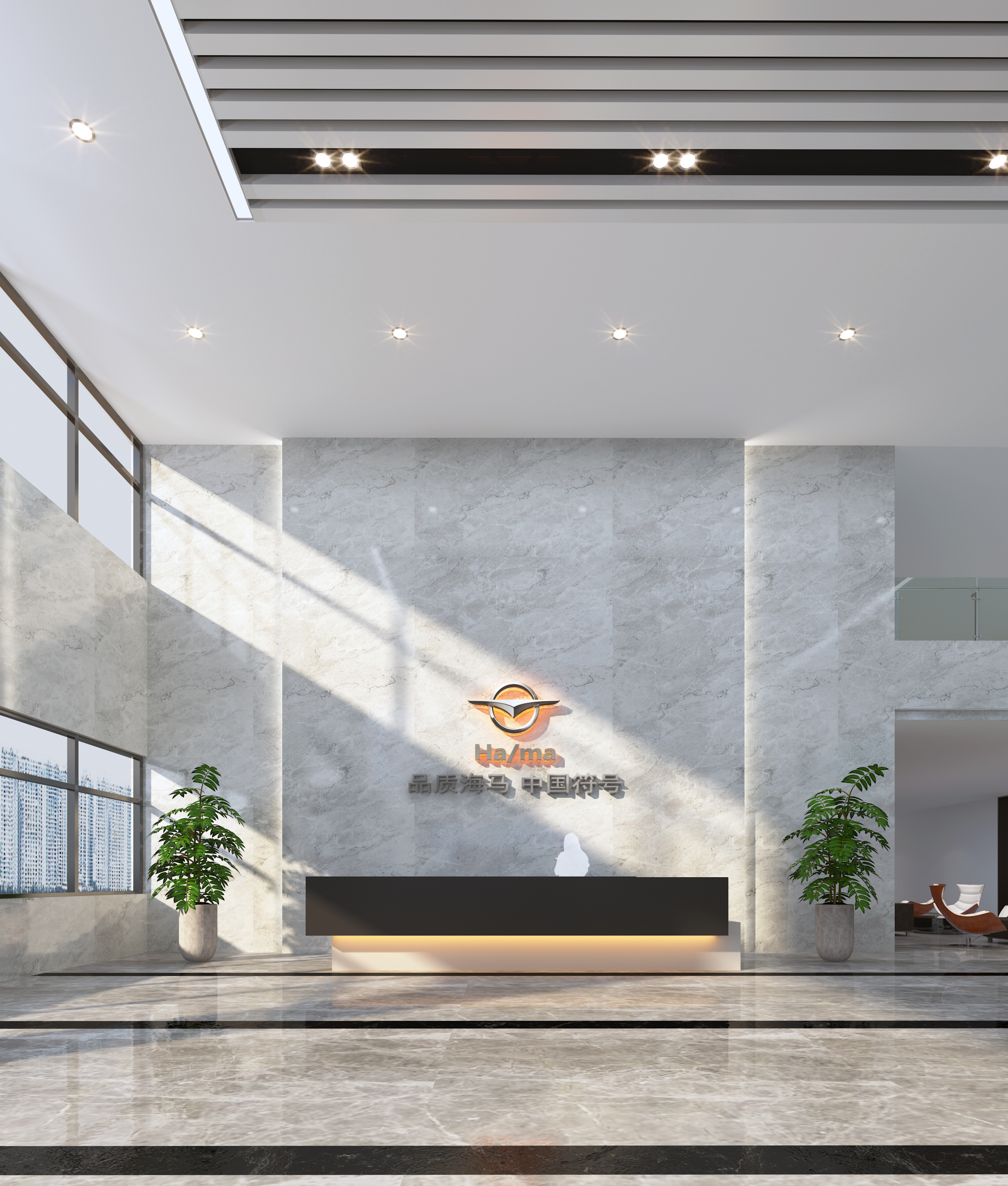 海马汽车动力总成研发中心办公楼装修设计丨中国郑州丨腾升建筑装饰股份有限公司-1
