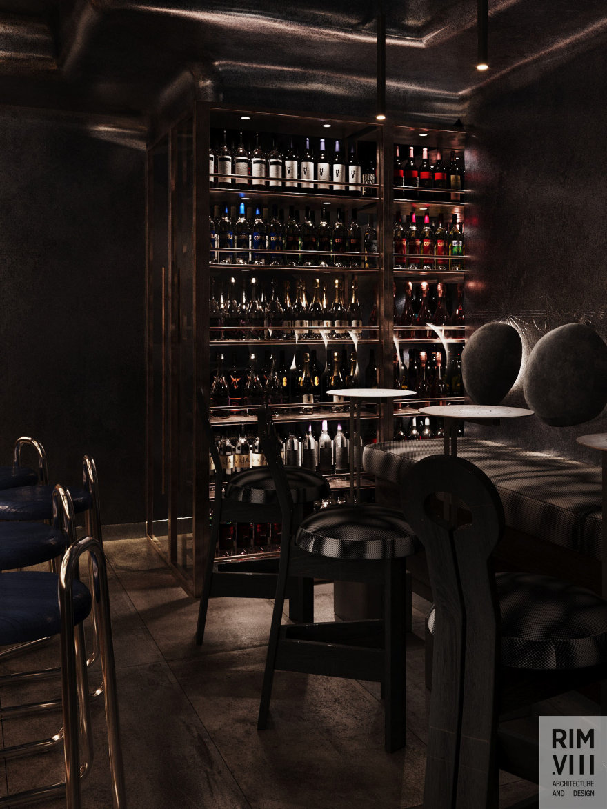 摩根酒吧室内设计丨俄罗斯丨RIM.VIII studio(Grigory Zaslavsky等)-13