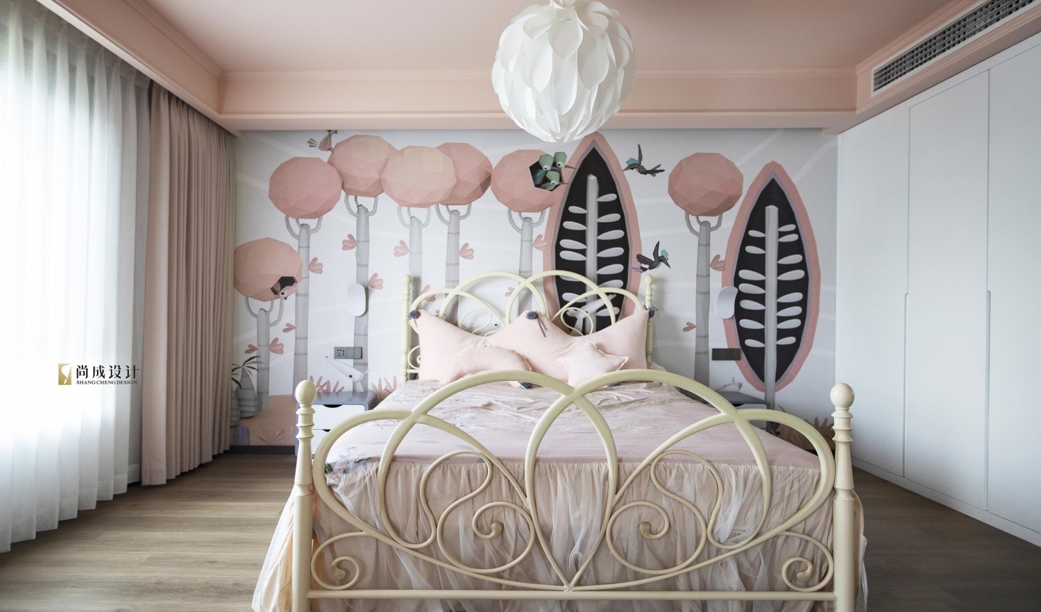 尚成设计 | 260㎡空中别墅的极致生活美学-64