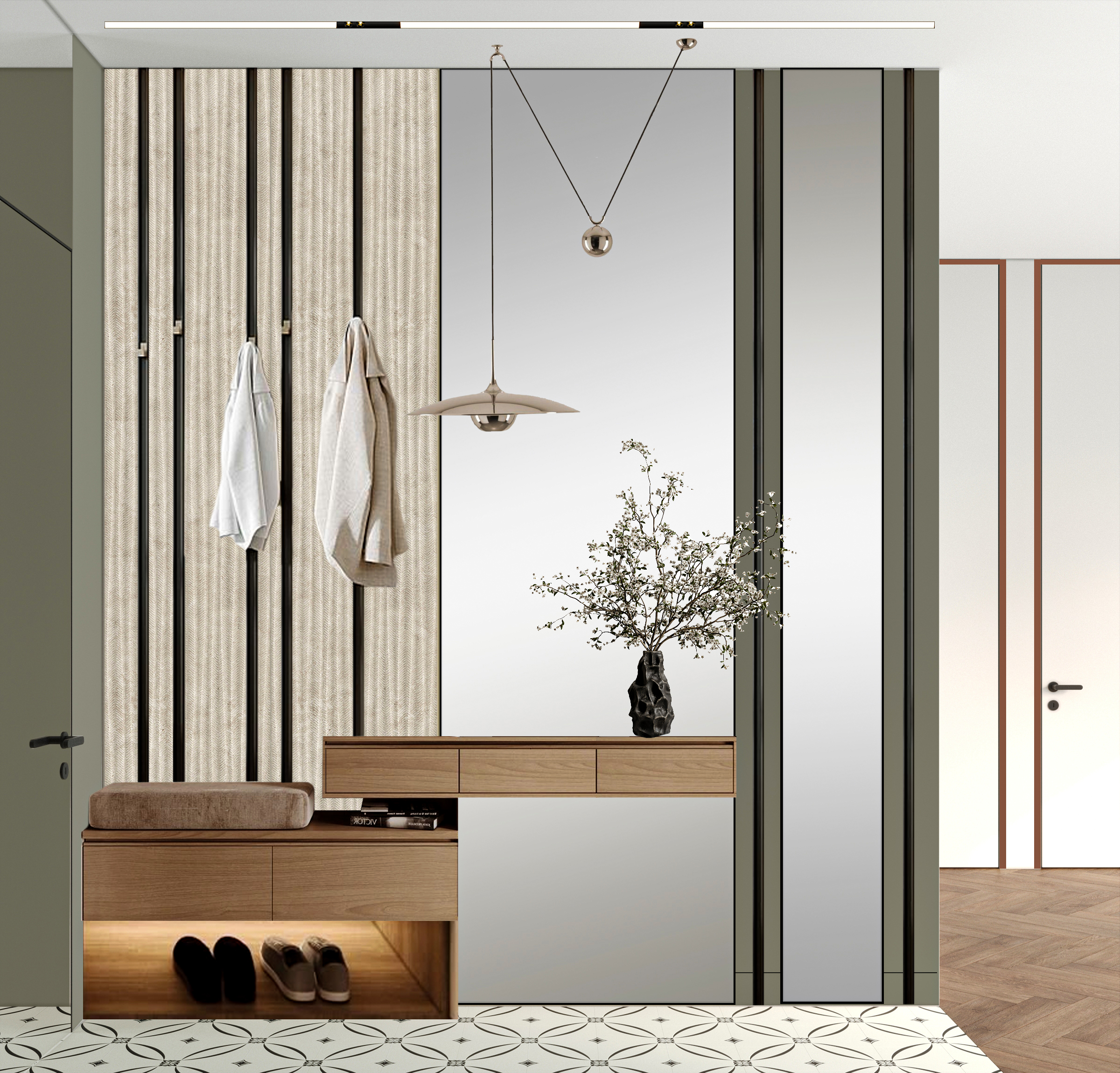 Коллажи интерьера Level Мичуринский-0