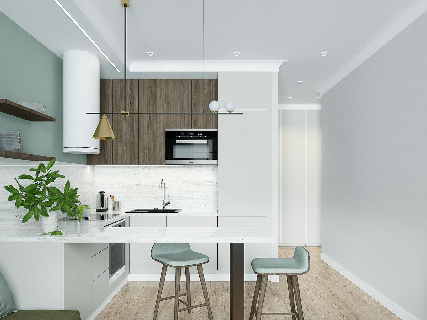 绿色北欧风，文艺小清新的简约生活-4