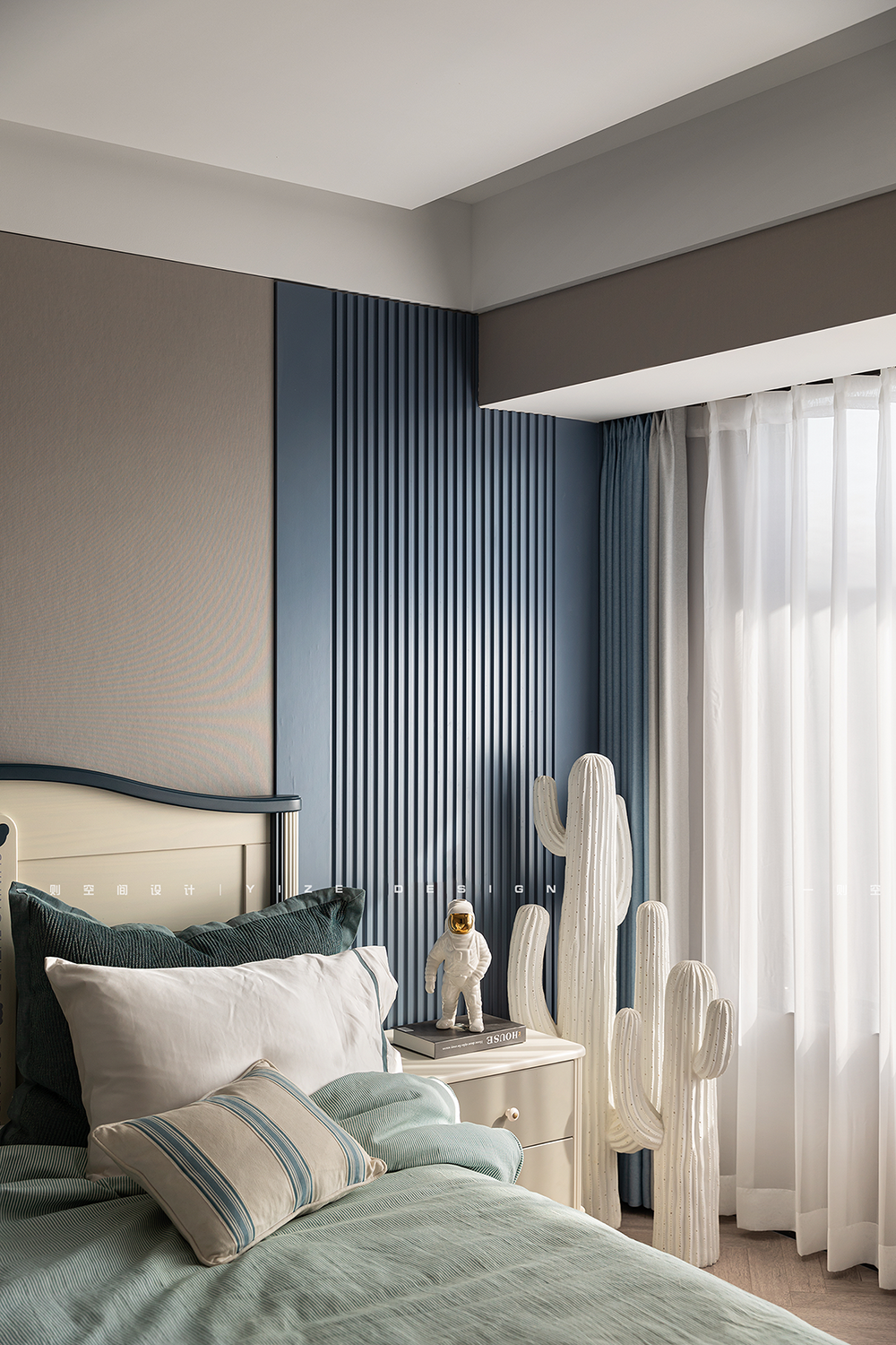 风随影动,黑白写意水墨画之居-32