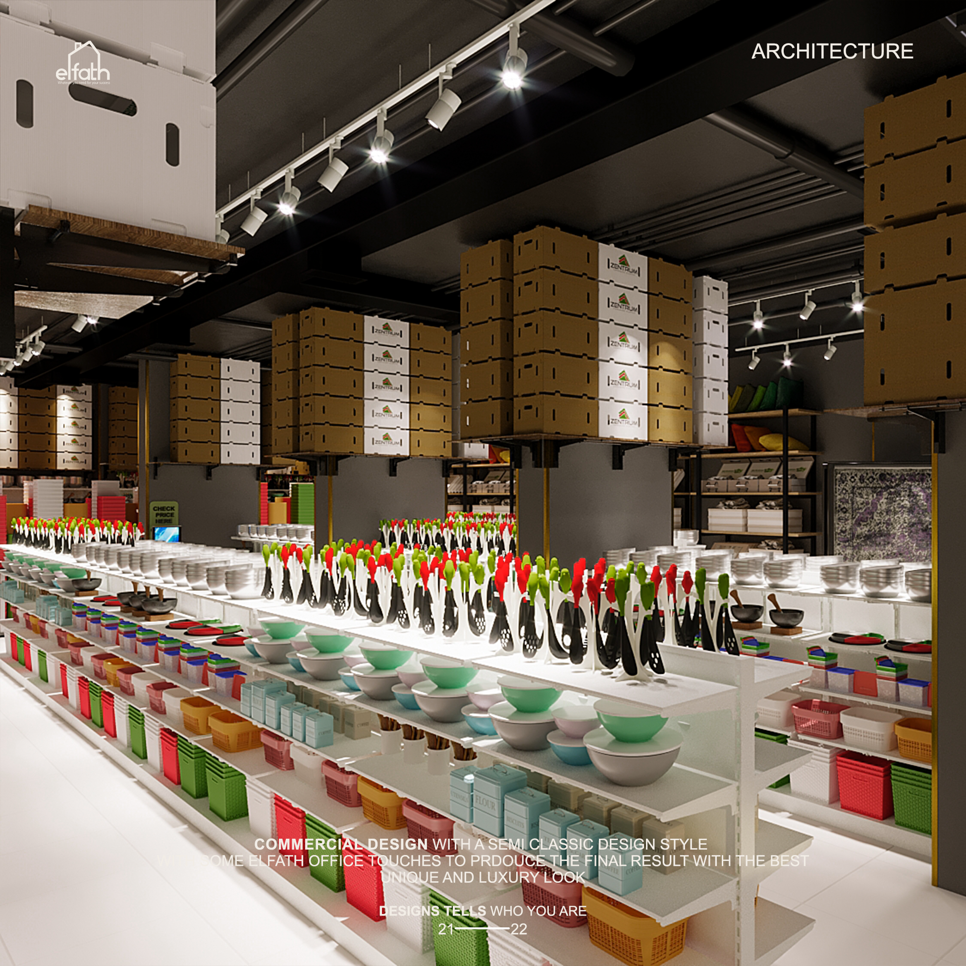 Homeware accessories store interior design-8