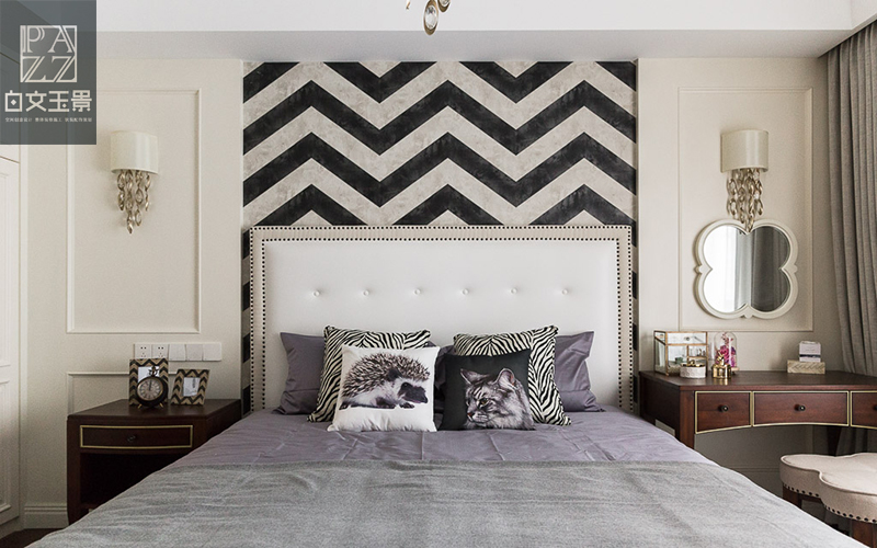 摩登美式轻奢【芳华】之家,打造实用与优雅并存的四室两厅-36