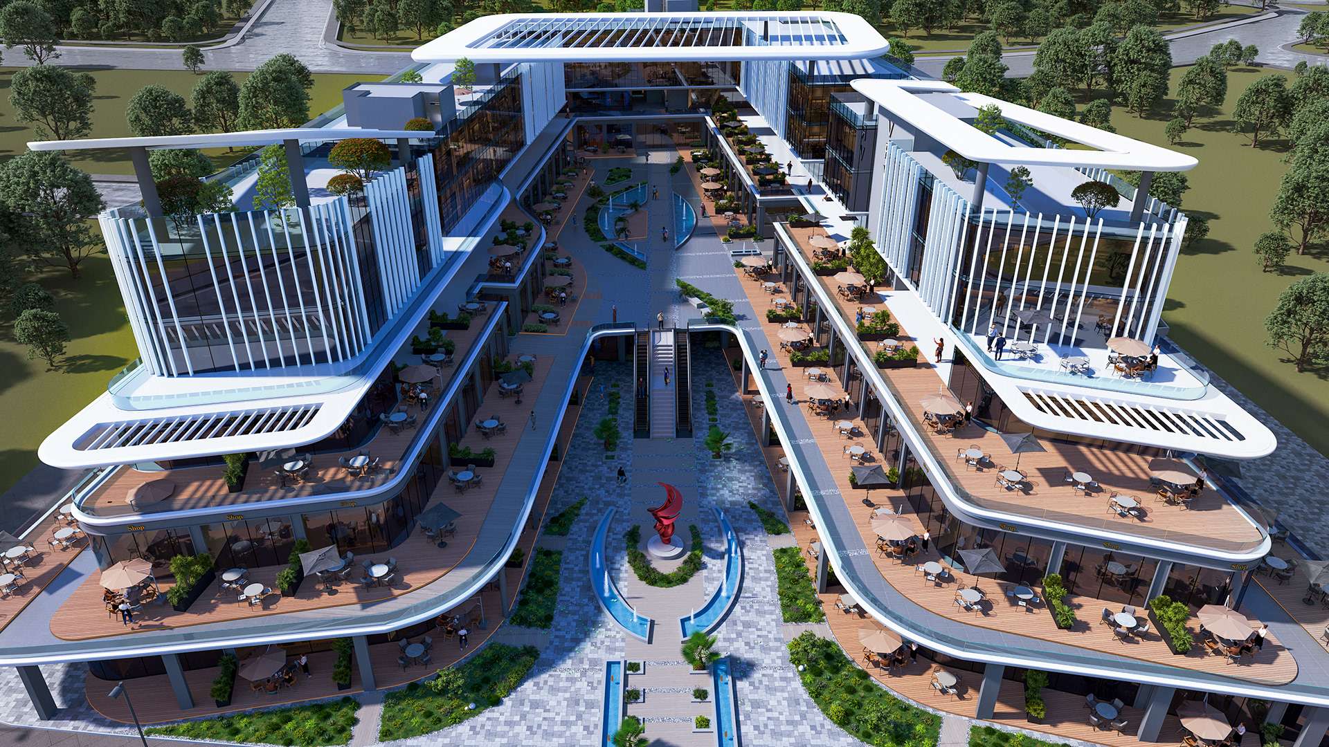 新开罗卡维购物中心丨EgyptCairo丨karma urban development-15